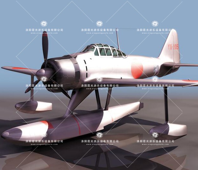 贵定3D模型飞机_